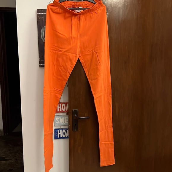Biba Other - Biba cotton Lycra brand new orange chudidaar leggings. Small.